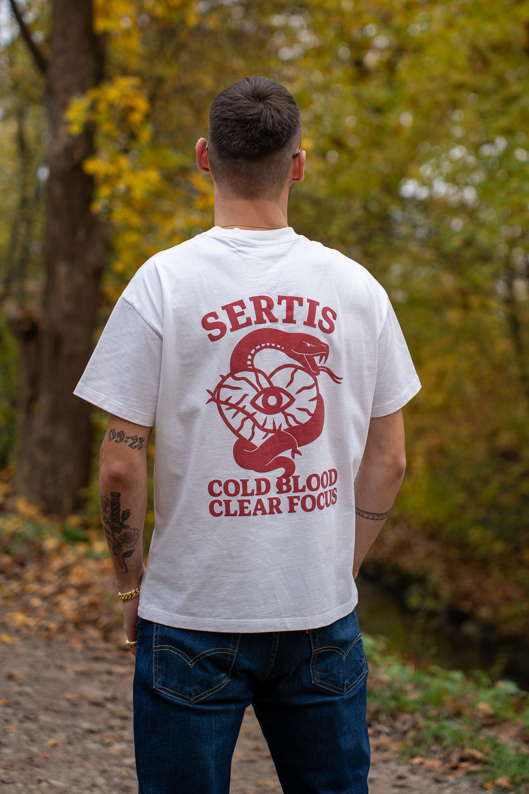 SERTIS Essential Snake Emblem Tee